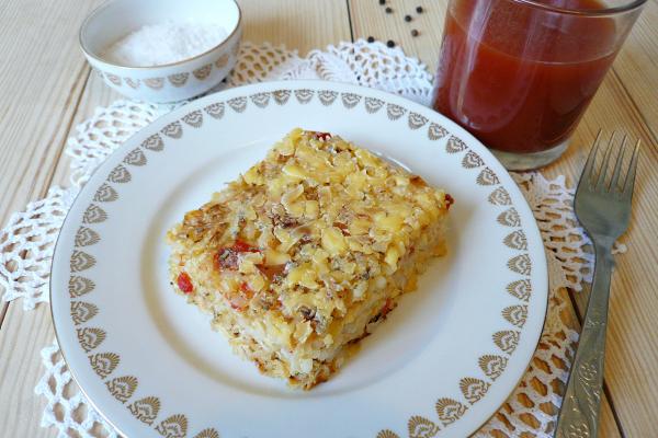 Мясная запеканка c овощами Мясная запеканка c овощами
