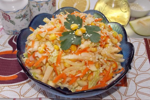 Витаминный салат с пекинской капустой