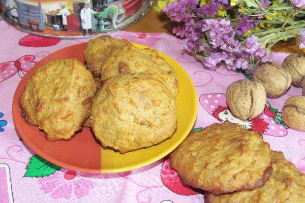 Печенье с медом, корицей и тыквой