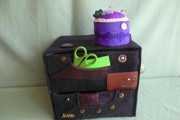 Делаем коробку для швейных принадлежностей и всяких мелочей