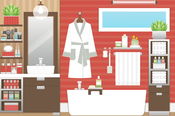 Как организовать хранение вещей в ванной комнате